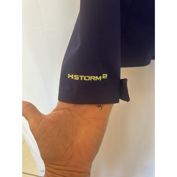 Under Armour youth xl/ladies M Cold Gear jacket. All weather full zip with hood - Picture 6 of 11